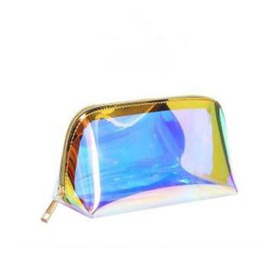 TPU Hologram Makeup Kit Bags Fashionable Transparent Cosmetic Pouch